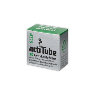 Filtre 'ACTITUBE' cu carbune activ 'SLIM' Albe | 7mm. - x10
