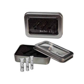 Suport pentru filtre cu carbune activ 'BLACK LEAF' din sticla | 7mm.