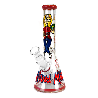 Bong din sticla 'URBAN CREW' Cartoon Girl | 25cm.