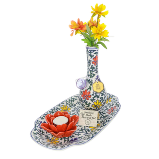 Bong din sticla 'MY BUD VASE' Lotus | 20cm.