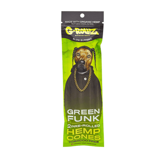 Blunt pre-rulat 'G-ROLLZ' din canepa | Green Funk - x2
