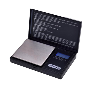 Cantar digital de precizie 'CHAMP HIGH' Mini Black | 0.01-200g.