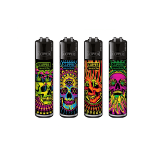 Bricheta 'CLIPPER' Trippy Skulls