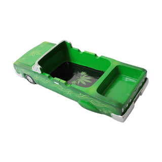 Scrumiera 'LEAF CAR' Green | 24,5cm.