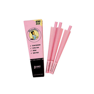 Conuri pre-rulate 'BLAZY SUSAN' Roz | King Size Slim - x3