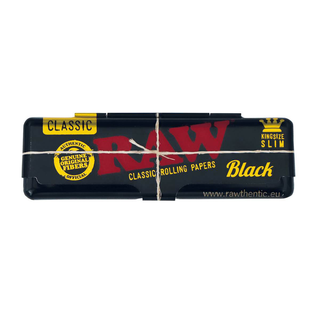 'RAW' Paper Case | King Size Slim - Black