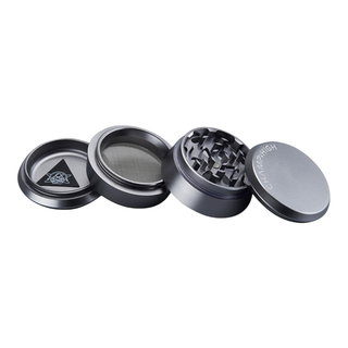 Grinder 'CHAMP HIGH' Silver | 4-Parti - 60mm.
