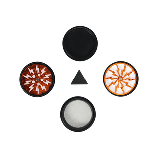 Grinder 'AFTER GROW' Portocaliu 'THORINDER' | 4-Parti - 62mm.