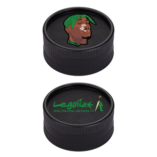 Grinder 'LEGALIZEIT' Biodegradabil '2PAC' | 2-Parti - 55mm.