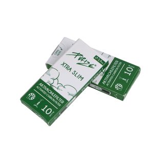 Filtre ‘PURIZE’ cu carbune activ ‘EXTRA SLIM’ Albe | 6mm. – x10