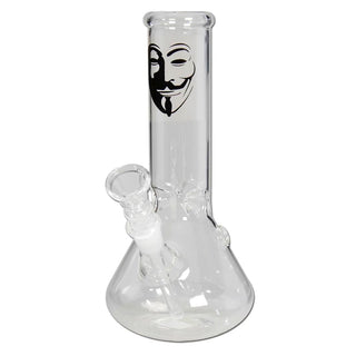 Bong din sticla ‘ANONYMOUS’ Ice Belly | 21cm.