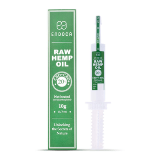 Pasta CBD pur 'ENDOCA' 20% presat la rece | 10ml. – 2000mg.