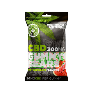 Jeleuri CBD 'MULTITRANCE' Pepene Verde | 300mg. CBD - 100gr.