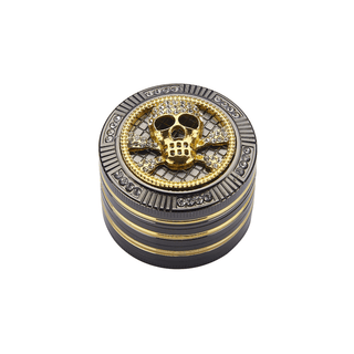 Grinder 'CHAMP HIGH' Skull Bling | 4-Parti - 50mm.