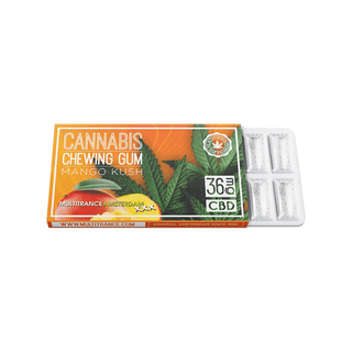 Guma CBD 'MULTITRANCE' Mango | 36mg. CBD – x12