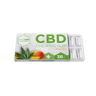 Guma CBD ‘MEDICBD’ Mango | 36mg. CBD – x12