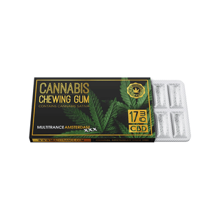 Guma CBD ‘MULTITRANCE’ Cannabis | 17mg. CBD – x12