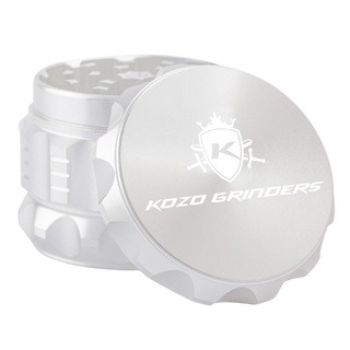 Grinder 'KOZO' Argintiu | 4-Parti - 50mm.