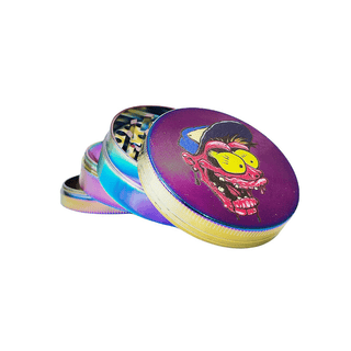 Grinder 'MONSTER' Rainbow | 4-Parti - 50mm.