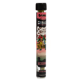 Blunt pre-rulat 'G-ROLLZ' din canepa 'WATERMELON SUNRISE' cu terpeni infuzati | x2