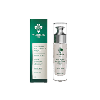 CBD eye contour 'WEEDNESS CBD' anti-aging with botox effect | 600mg. - 30ml.
