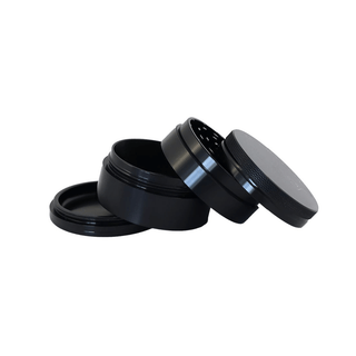 Grinder 'RAW & HAMMER CRAFT' Black | 4-Parti - 55mm.