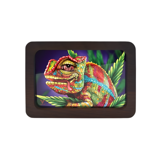 Tava de rulat 3D 'V-SYNDICATE' Chameleon | 14x19,7cm.