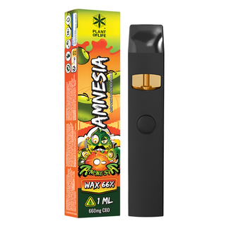 Vaporizator CBD cu terpeni ‘PLANT OF LIFE’ Amnesia Haze | 66% - 1ml.