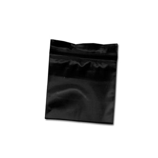 Pungi Zip-Lock ‘BLACK LEAF’ Black | 35x35mm. - x100