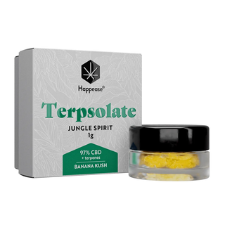 Terpsolate 'HAPPEASE' cu CBD 97% + Terpeni | Banana Kush - 1gr.
