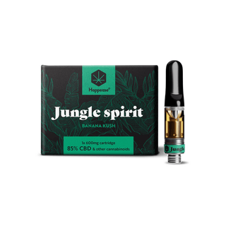 Pod CBD cu terpeni ‘HAPPEASE’ Banana Kush | 85% - 0,6ml.