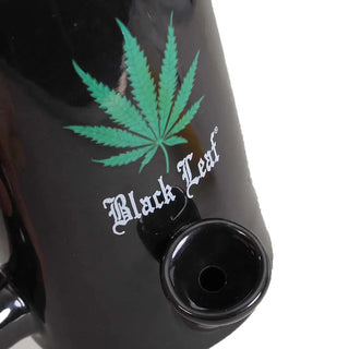 Bong din ceramica 'BLACK LEAF' Wake&Bake | 11,8cm.