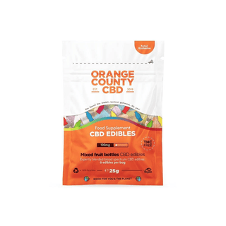 Jeleuri CBD 'ORANGE COUNTY' Bottles | 100mg. CBD - 25gr.