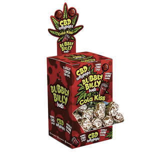 CBD Lollipops 'BUBBLY BILLY' Cola | 10 mg. CBD – 17gr.