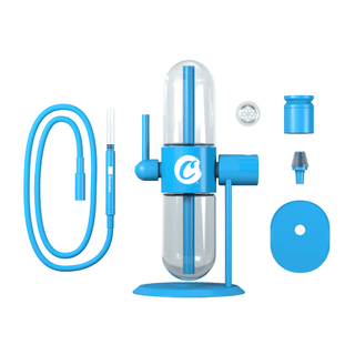 Bong din sticla 'STUNDENGLASS & COOKIES' Gravity Hookah | Albastru - 39cm.