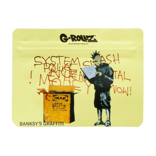 Pungi Zip-Lock ‘G-ROLLZ’ Anti-miros ‘IKEA PUNK’ | 80x105mm. – x1