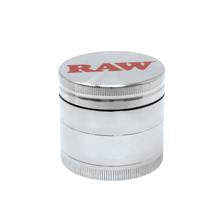 Grinder 'RAW' Silver | 4-Parti - 56mm.