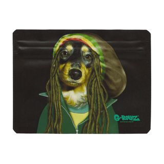 Pungi Zip-Lock ‘G-ROLLZ’ Anti-miros ‘REGGAE’ | 80x105mm. – x1
