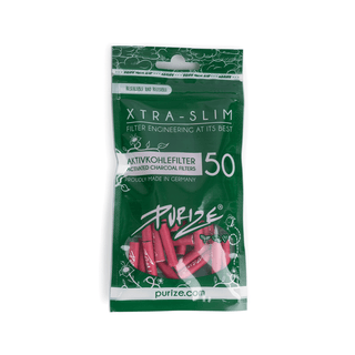 Filtre ‘PURIZE’ cu carbune activ ‘EXTRA SLIM’ Roz | 6mm. – x50