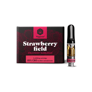 Pod CBD cu terpeni ‘HAPPEASE’ Strawberry Bubblegum | 85% - 0,6ml.